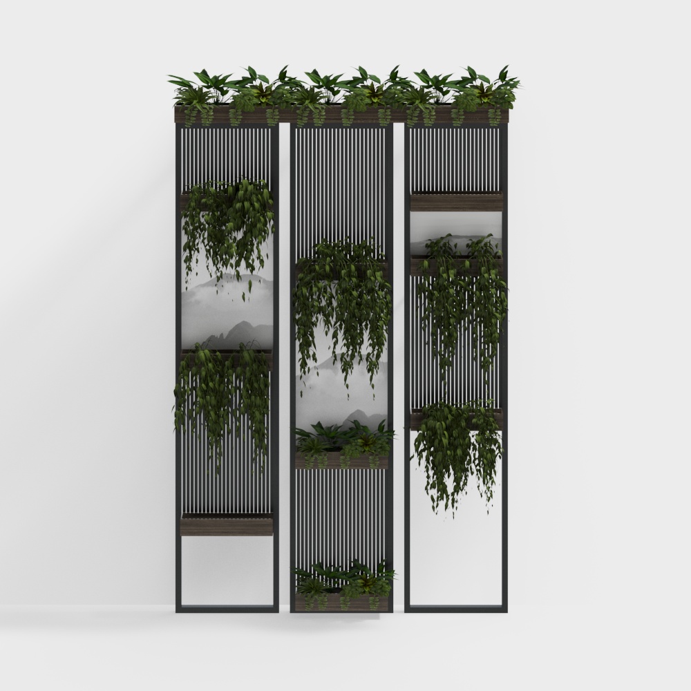 Green plant partition