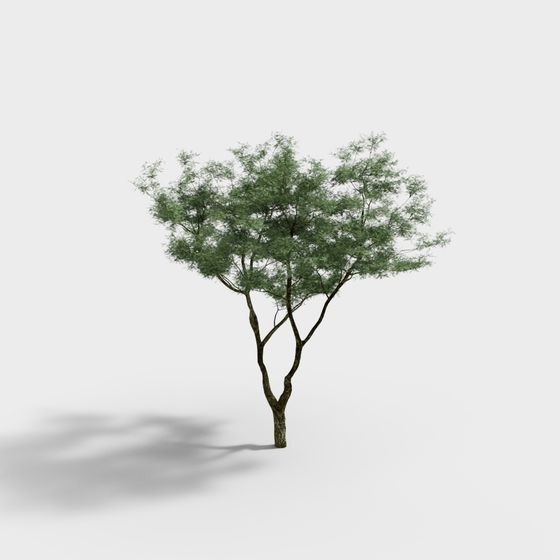 Vibrant 3D Tree Model for Creative Projects