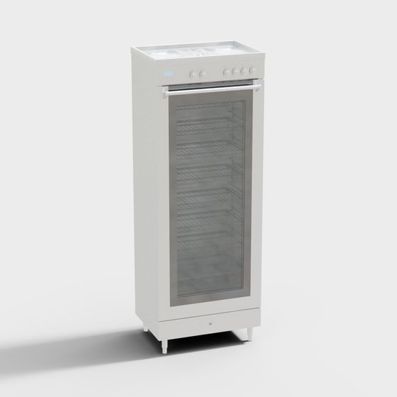 Minimalist Oven 3D model for Modern Kitchens