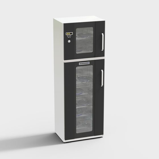 Stylish Smart Disinfection Cabinet 3D model
