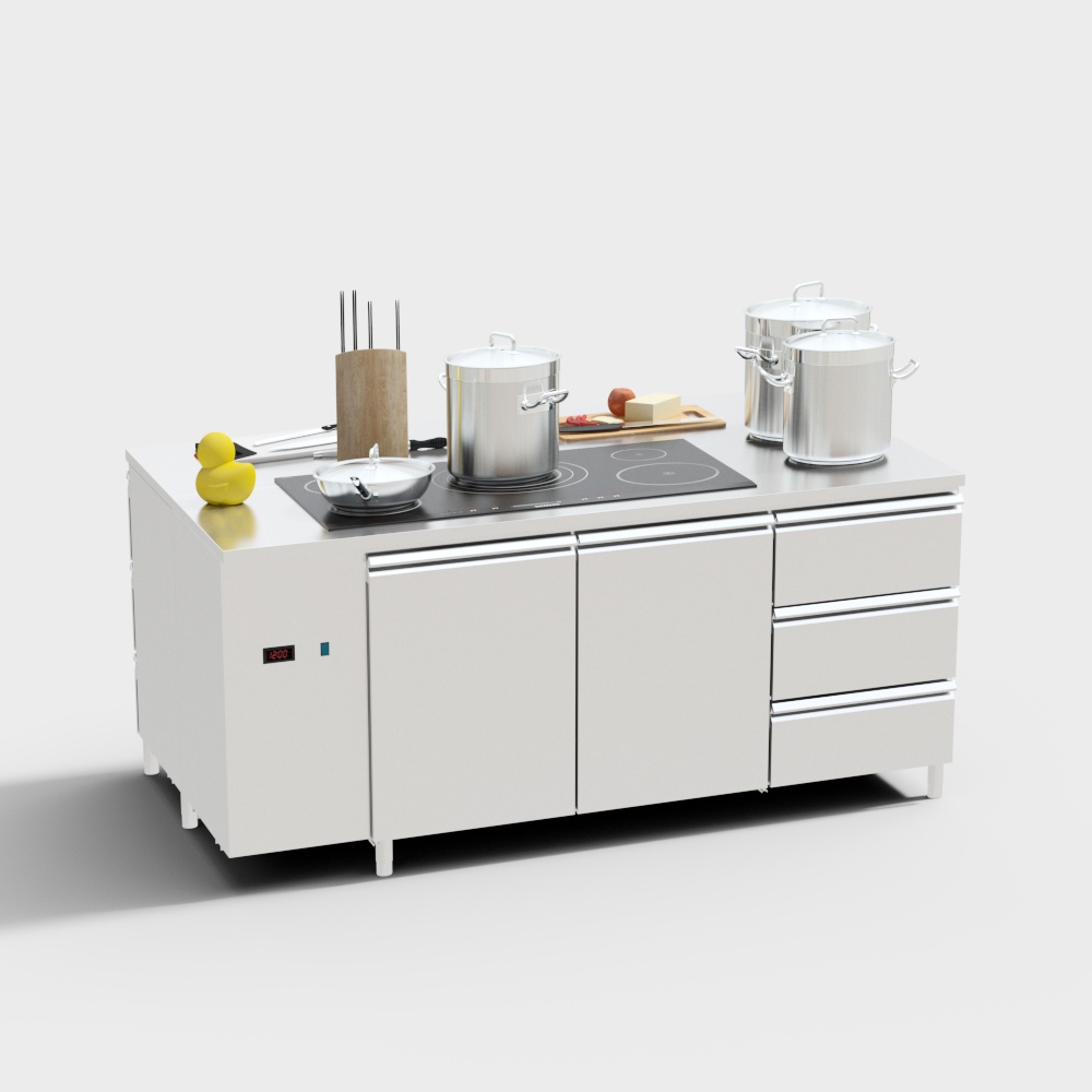 Urban Kitchen 3D model