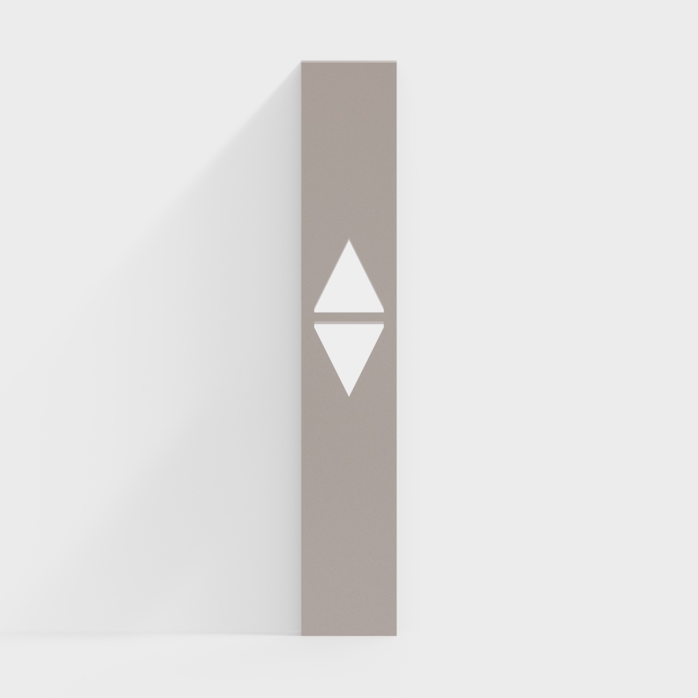 Minimalist Column 3D model