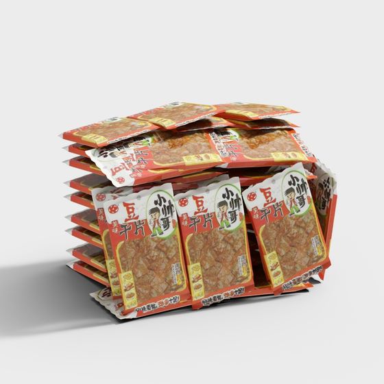 Delicious Snack Pack 3D Model