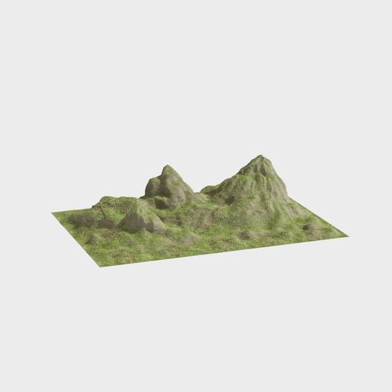 Mountain Majesty 3D model
