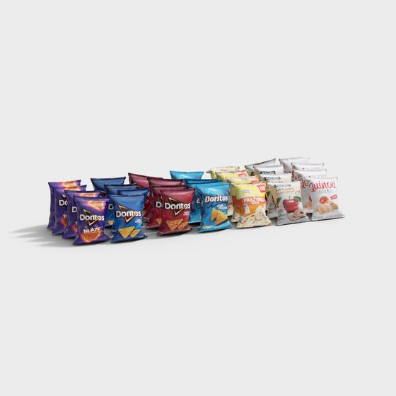 Snack Pack Collection 3D model