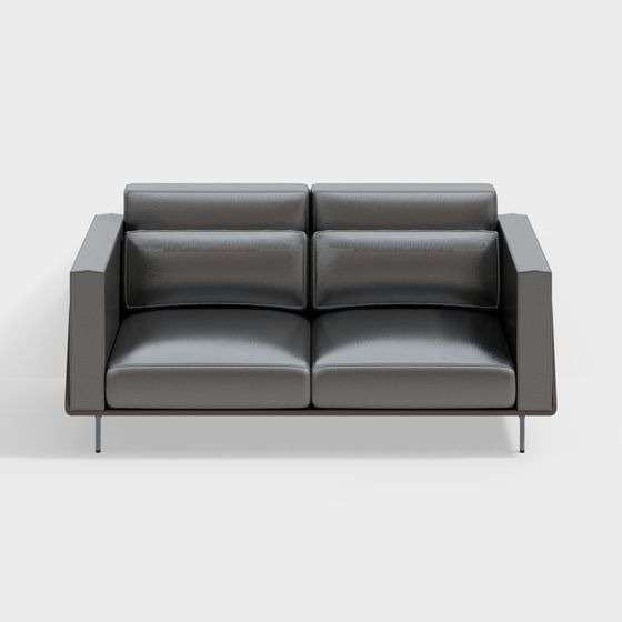 Urban Comfort 3D model Sofa in Modern Minimalist Design