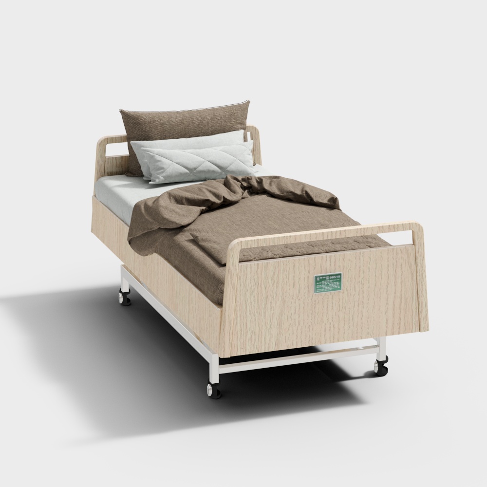 Cozy Comfort Bed 3D model