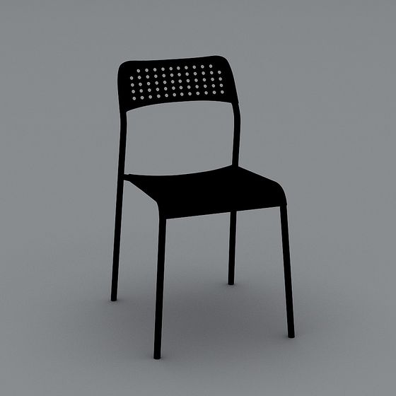 Urban Chair 3D model - Modern Minimalist Design