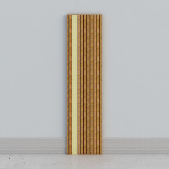 Elegant Bamboo Partition 3D Model for Contemporary Spaces