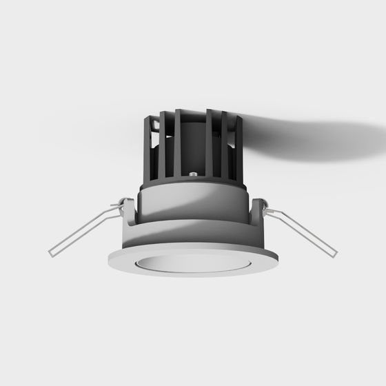 Minimalist Industrial Spotlight 3D model