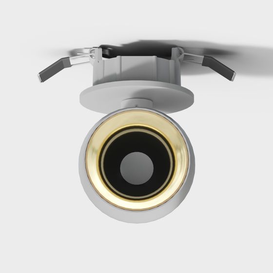 Stylish Low-Poly Spotlight 3D model