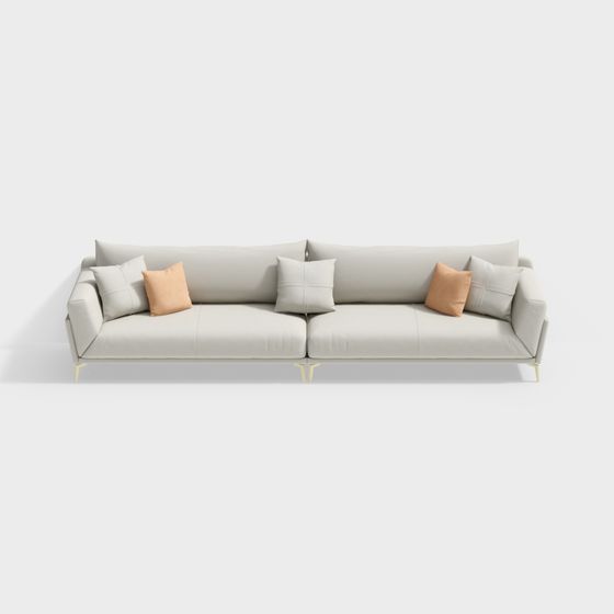 Urban Comfort 3D Model Sofa