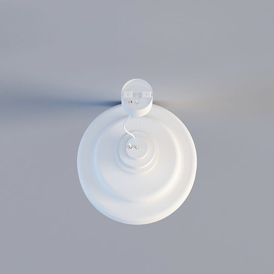 Minimalist Hanging Light 3D model