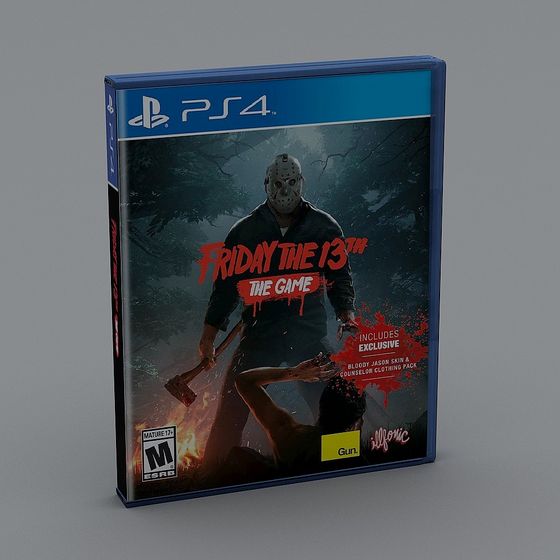 Jason Voorhees 3D Model from Friday the 13th