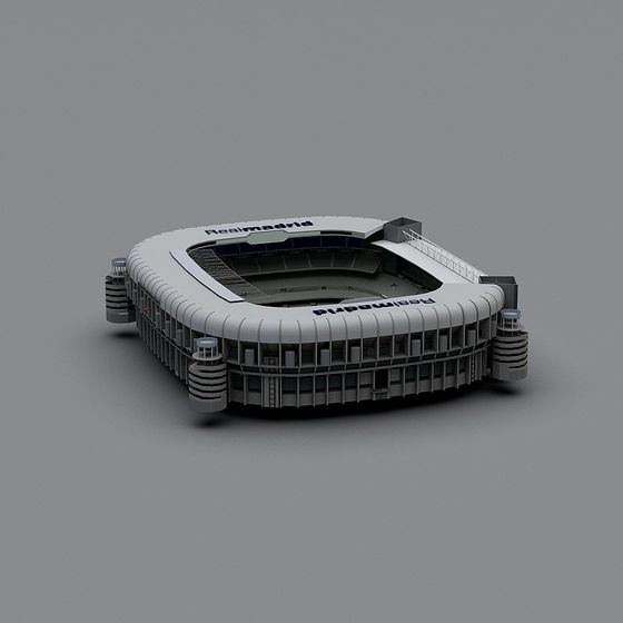 Santiago Bernabéu Stadium 3D model