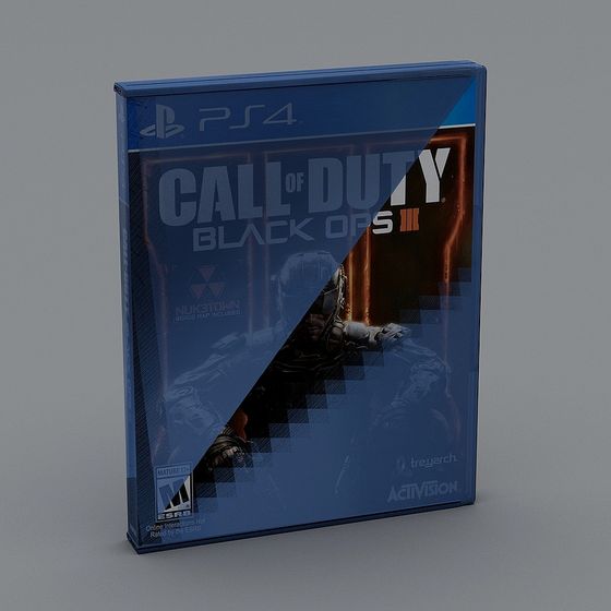 Call of Duty: Black Ops III Game Box 3D model