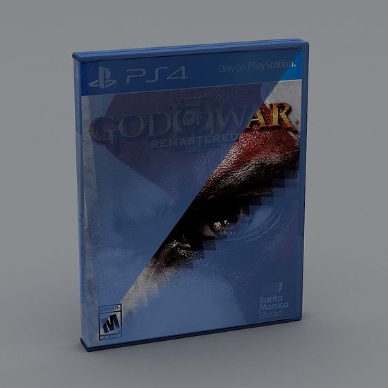 God of War: Remastered 3D Model for Creative Projects