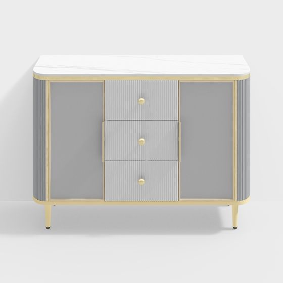 Urban Elegance Storage Cabinet 3D model