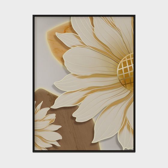 Trang sức nghệ nhân rồng - Bộ sưu tập tối giản hiện đại Bắc Âu - Tranh trang trí hình chữ nhật - 363