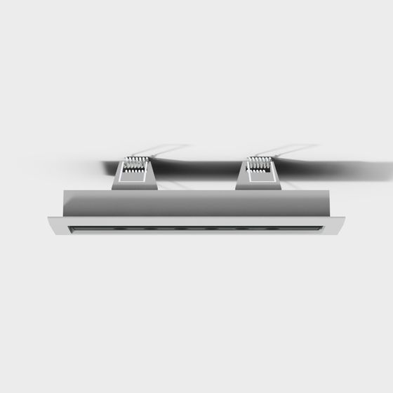 Urban Skyline Streetlight 3D model