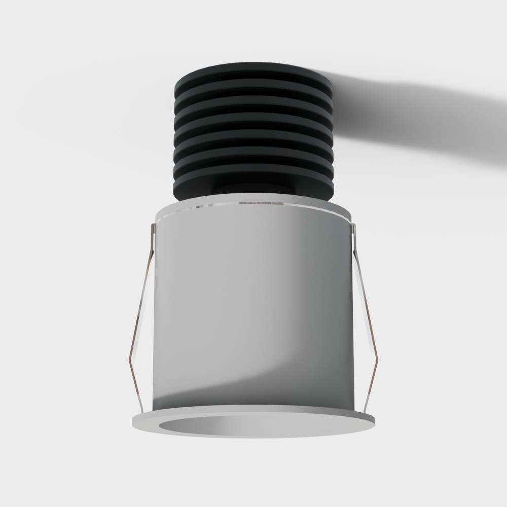 Sleek Modern Pendant Light 3D model