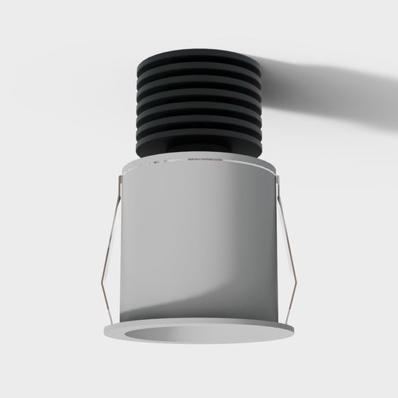 Sleek Modern Pendant Light 3D model