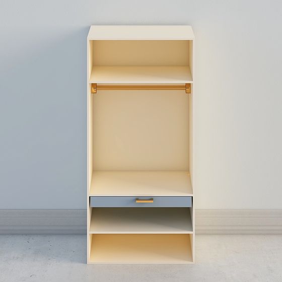 Urban Closet 3D model for interior design