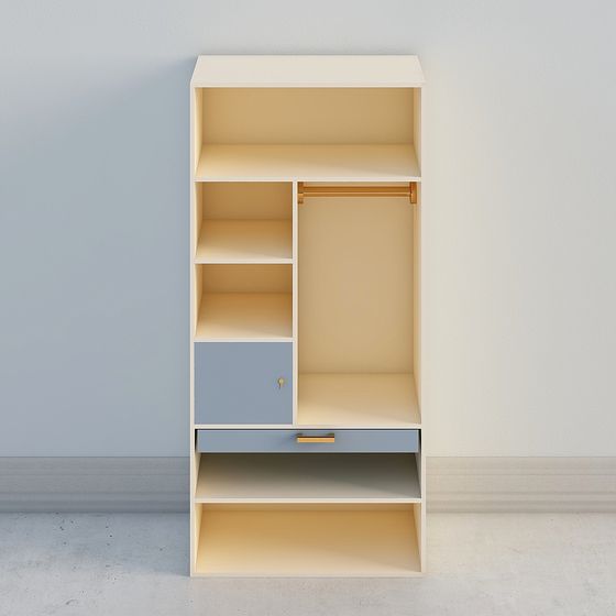 Stylish Urban Closet 3D model for Modern Interiors