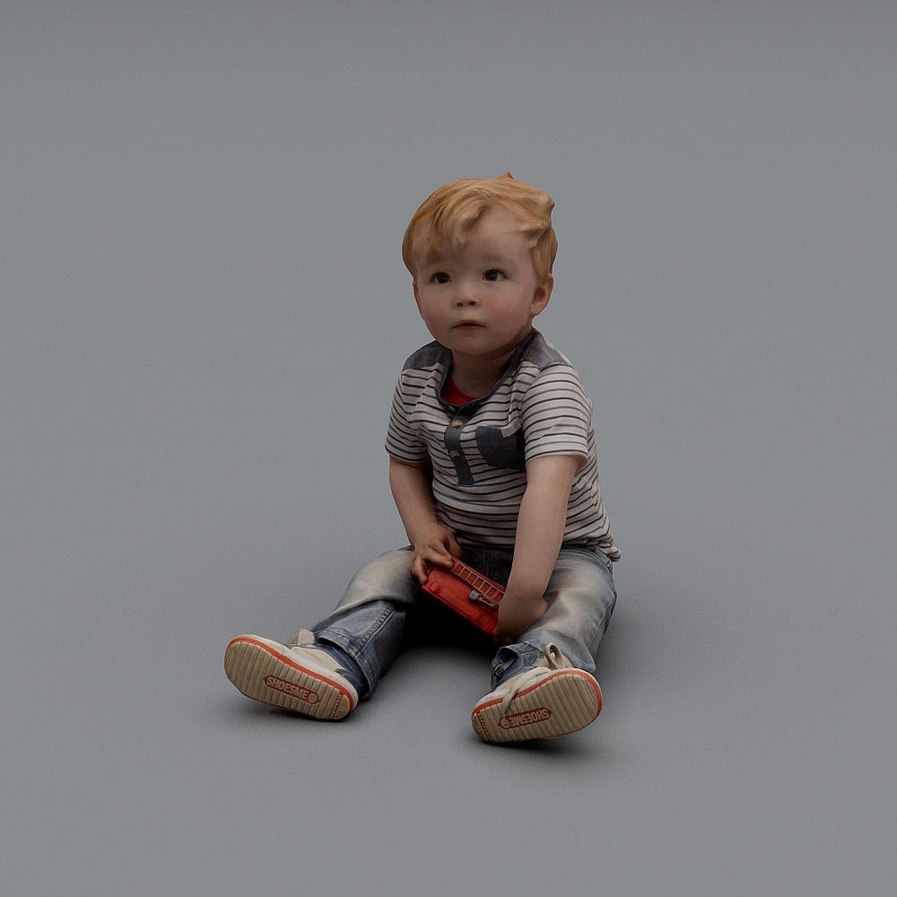 Rocker Baby 3D model