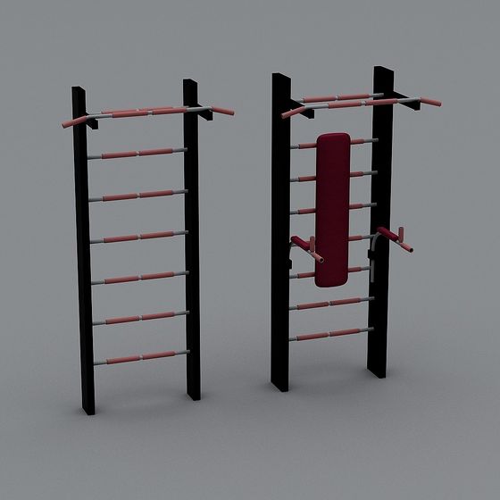 Urban Gym Station 3D model