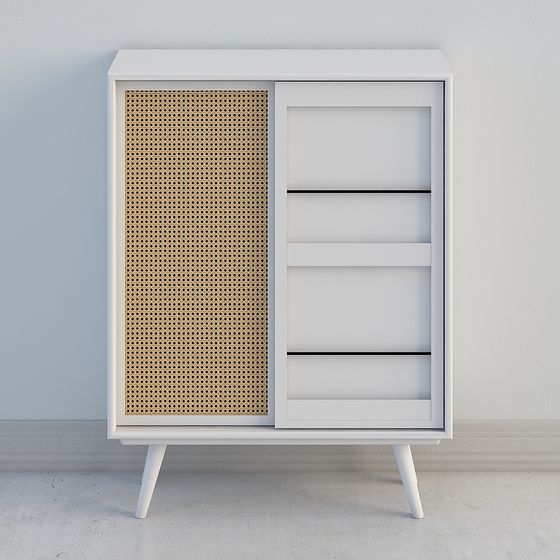 Mid-Century Modern Cabinet 3D model