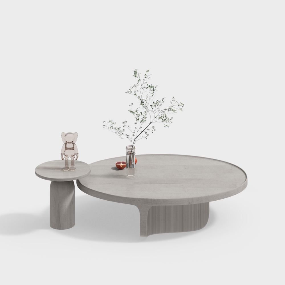 Modern Cream Style Coffee Table