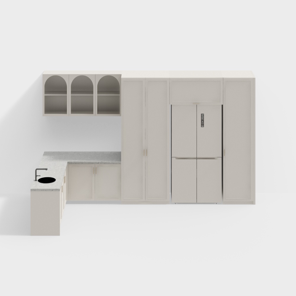 法式奶油风橱柜