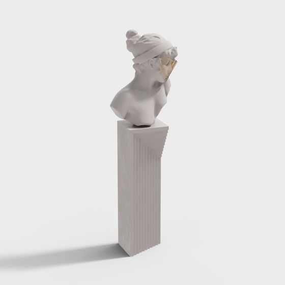 Urban Sculpture 3D model – Modern Meets Classic