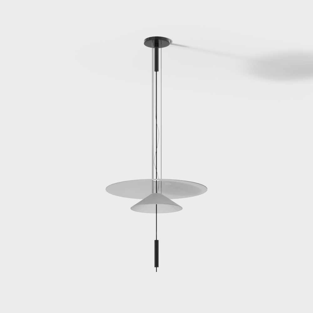 Moderne crèmefarbene Windlampe