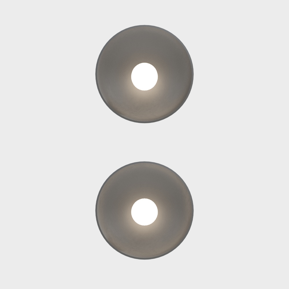 Modern cream wind wall lamp