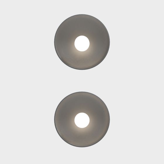 Modern Cream Wind Wall Lamp 3D Model in Brown
