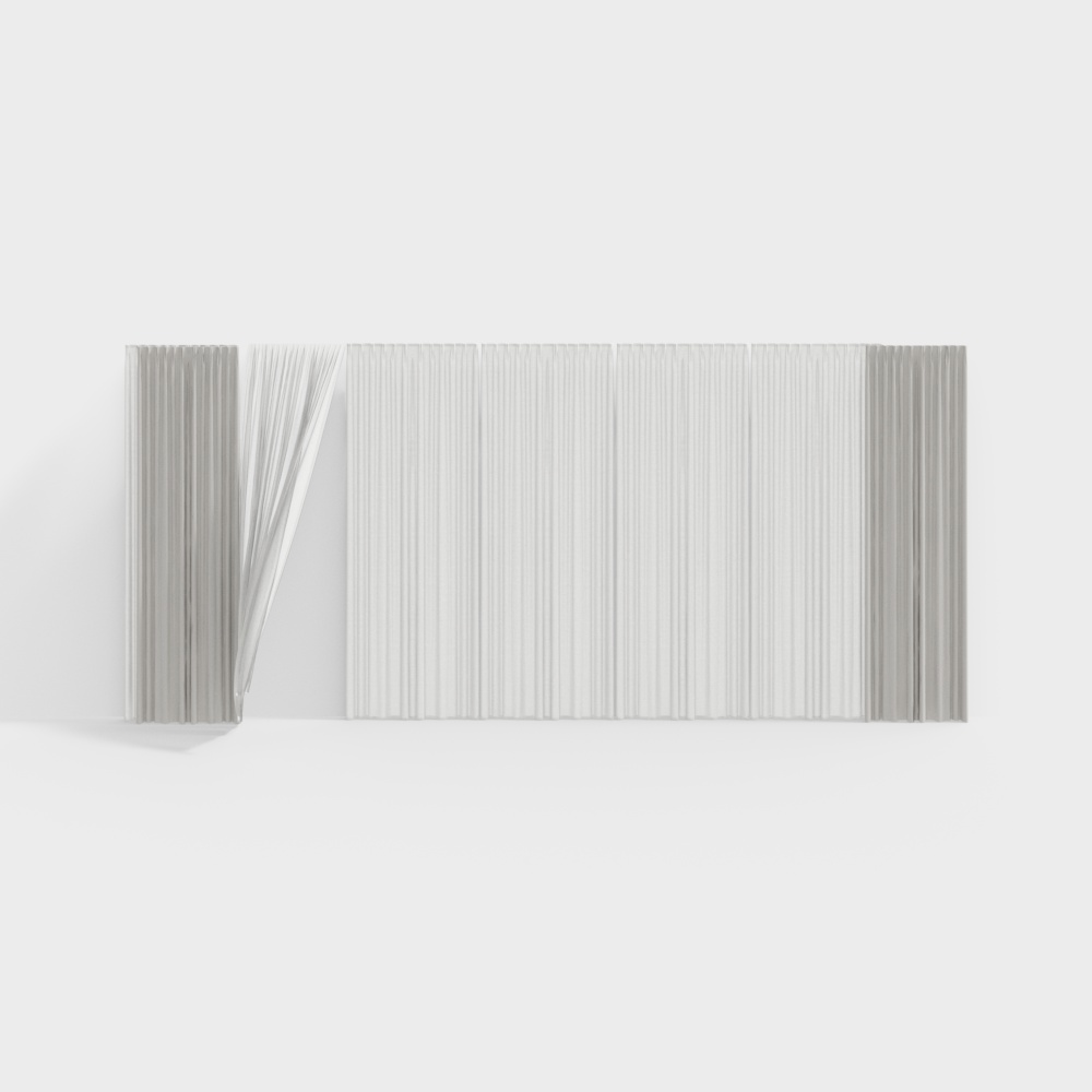 Sleek Low-Poly 3D Model with High Detail Textures