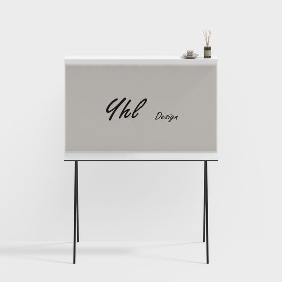 Présentoir de style crème français