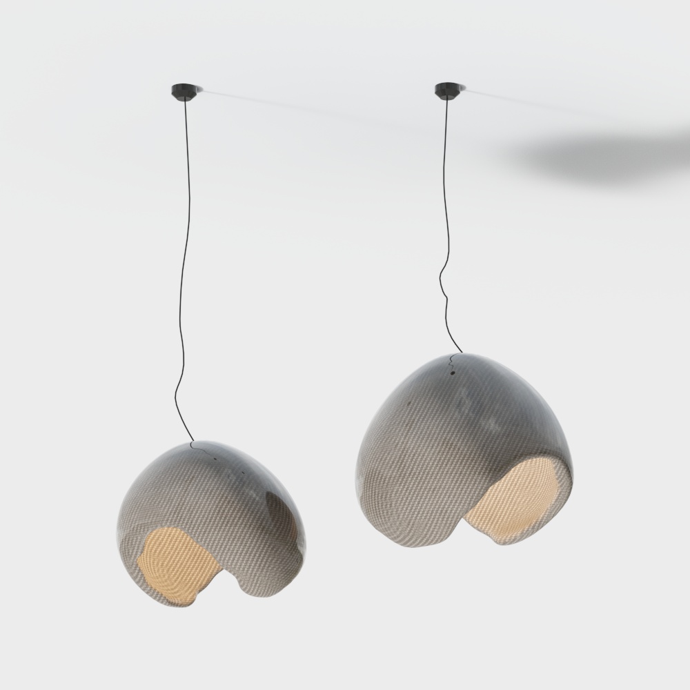 Wabi-sabi chandelier