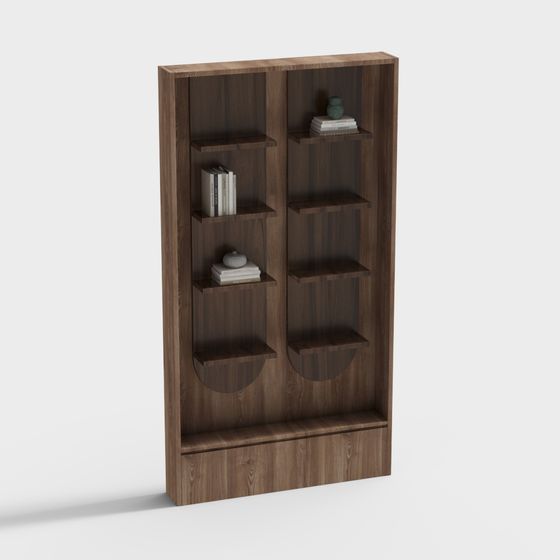 Urban Elegance Bookshelf 3D model