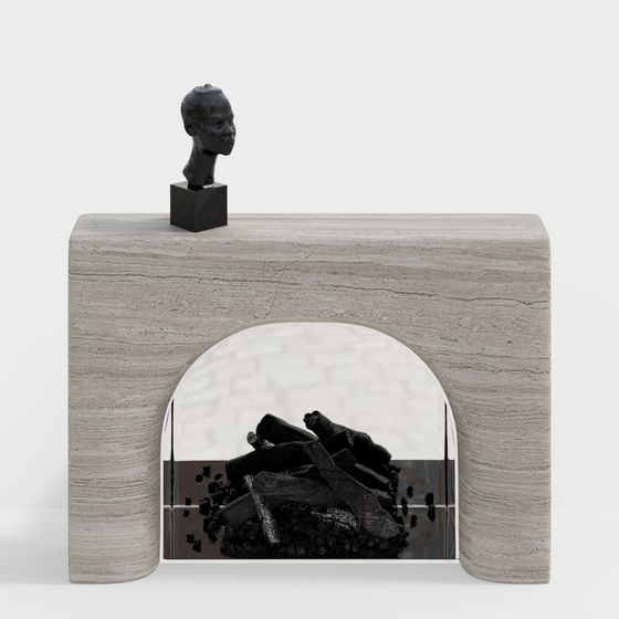 Urban Reflection Low Polygon 3D model