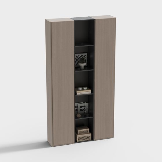 Urban Bookshelf 3D model