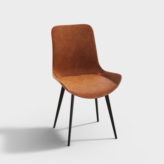 Chaise rouge internet A