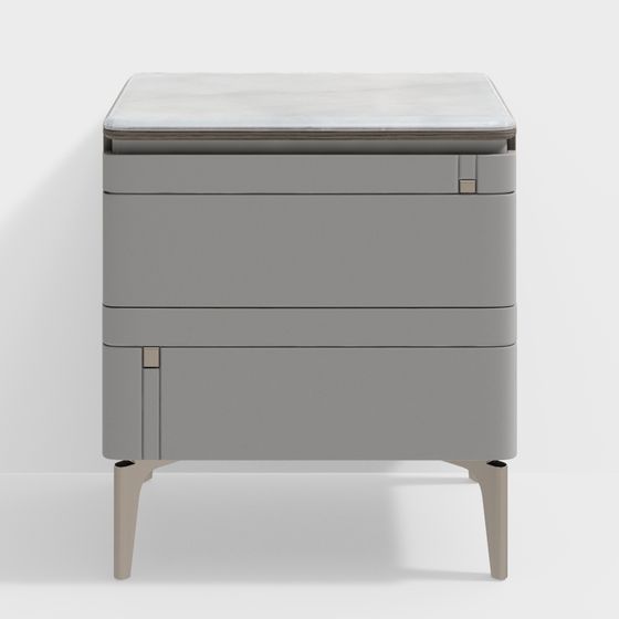 Urban Elegance Nightstand 3D model