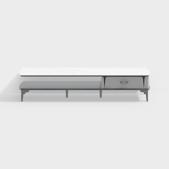 Modern Urban Bench 3D model