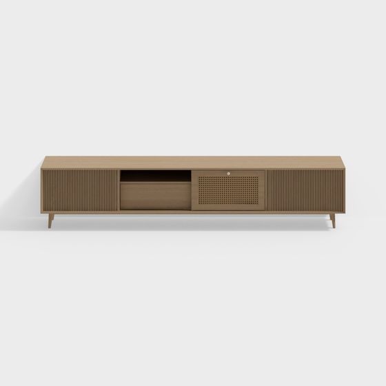 Nordic TV Cabinet 3D Model
