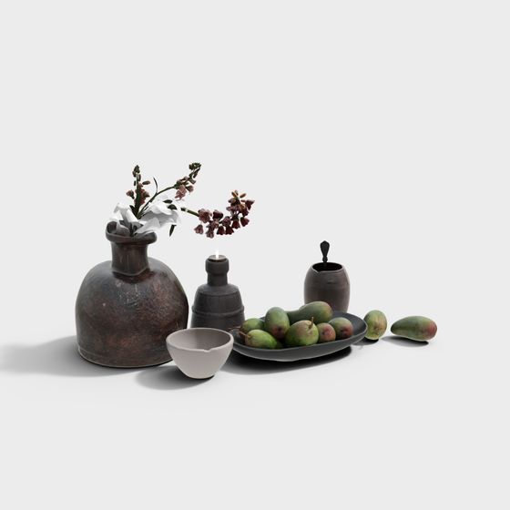 Nature-Inspired Low-Poly 3D Model Collection