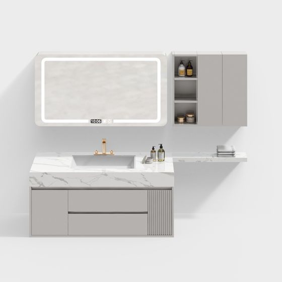 Armoire de salle de bain moderne