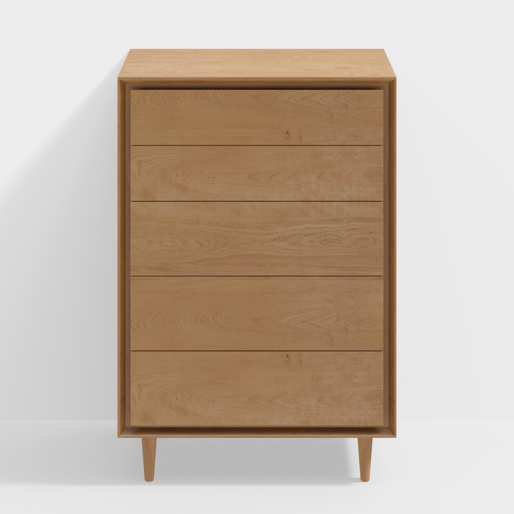 Shan Nian Mu Zuo - Morning and Evening Five-Bin Chest